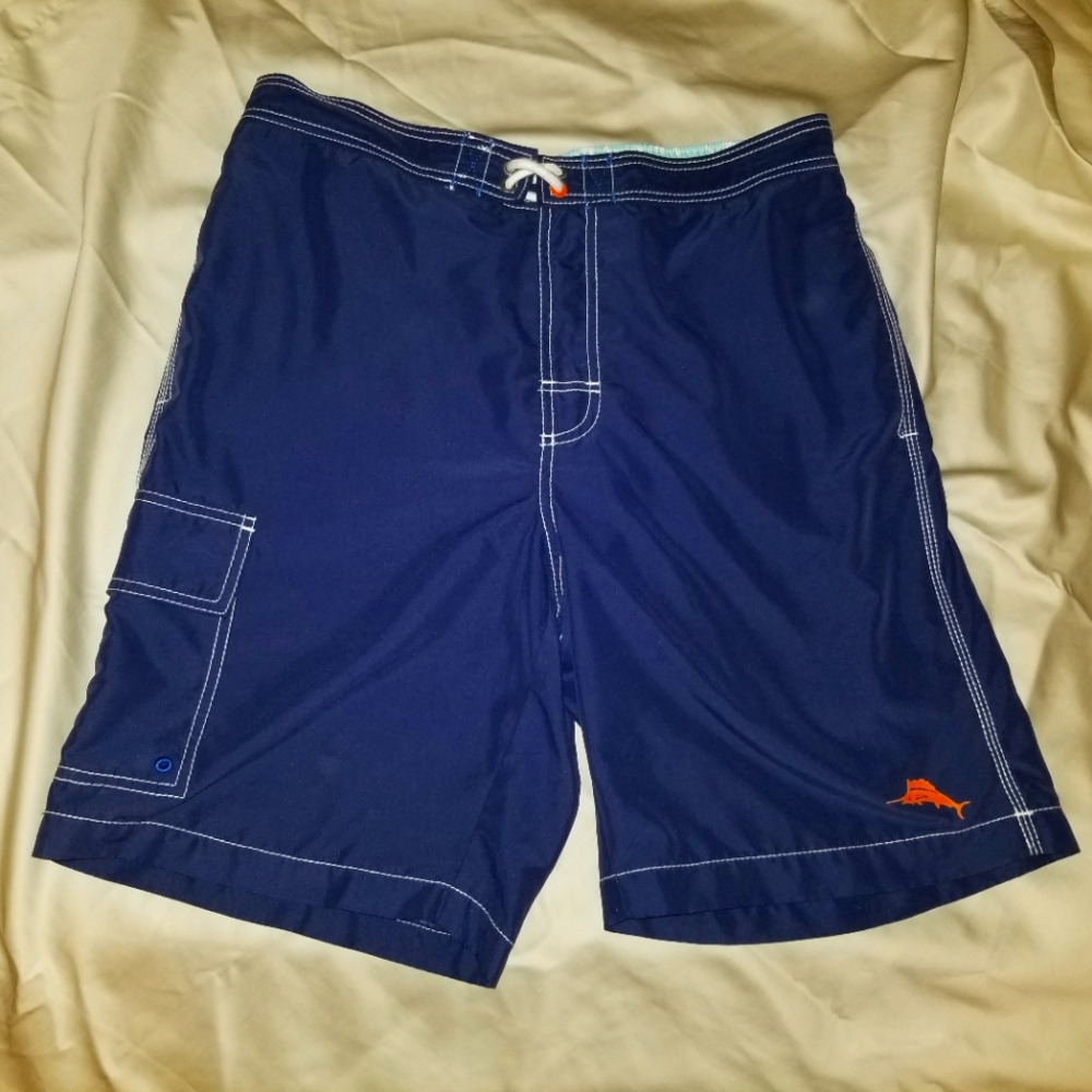 Tommy Bahama NWOT Baja Harbor Solid Board Shorts
